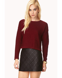 Forever 21 Quilted Mini Skirt