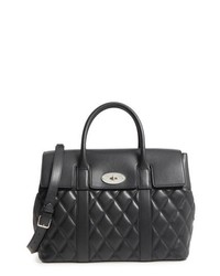Mulberry Bayswater Quilted Calfskin Leather Satchel