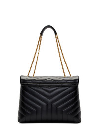 Saint Laurent Black Medium Loulou Bag