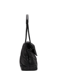 Saint Laurent Black Medium Loulou Puffer Bag