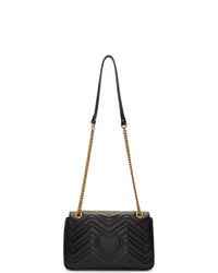 Gucci Black Medium Marmont Bag