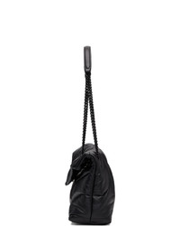 Saint Laurent Black Small Loulou Puffer Bag