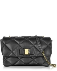 Salvatore Ferragamo Gelly Quilted Nappa Leather Shoulder Bag