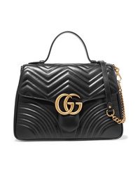 Gucci Gg Marmont Medium Quilted Leather Shoulder Bag