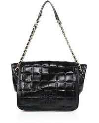Tory Burch Marion Quilted Patent Leather Shoulder Bag