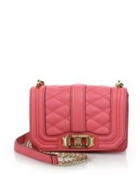 Rebecca Minkoff Mini Quilted Love Leather Crossbody Bag