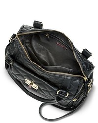 Merona Quilted Crossbody Faux Leather Handbag