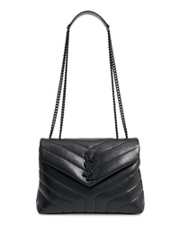 Saint Laurent Small Loulou Leather Shoulder Bag