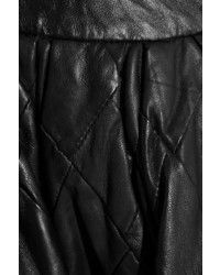 Preen Line Iris Quilted Leather Mini Skirt