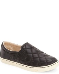 ugg quilted slip on sneakers