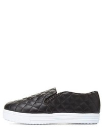 Dollhouse Quilted Slip On Sneakers
