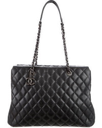 Chanel 2015 Quilted Caviar Flap Tote