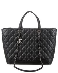 Chanel 2017 Quilted Large Easy Shopping Tote