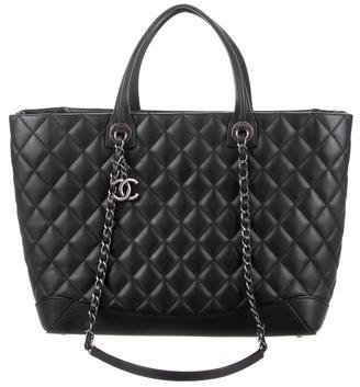 Chanel 2017 Quilted Large Easy Shopping Tote, $3,200