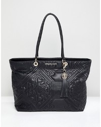 Versace Jeans Baroque Quilted Tote