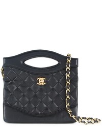 Chanel Vintage Quilted Shopper Tote