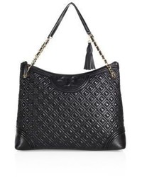 Tory Burch Fleming Quilted Leather Tote