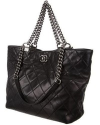 Chanel Large Quilted Shopping Tote