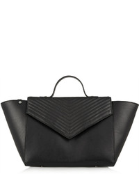 Iris and Ink Lexie Chevron Quilted Leather Tote