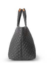 M Z Wallace Large Metro Tote Quilted Black Lacquer