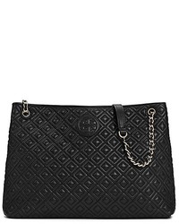 Tory Burch Marion Quilted Chain Shoulder Slouchy Tote