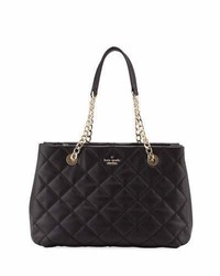 Kate Spade New York Emerson Place Allis Quilted Tote Bag Black