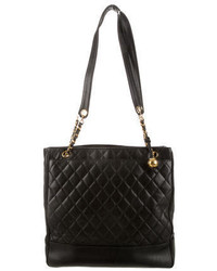 Chanel Quilted Caviar Tote