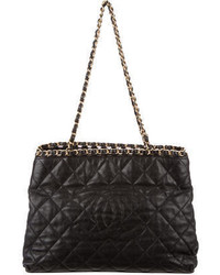Chanel Quilted Chain Me Tote