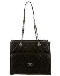 Chanel Quilted Large Shopping Tote