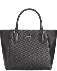 Calvin Klein Quilted Leather Shopper