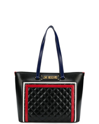 Love Moschino Quilted Logo Tote