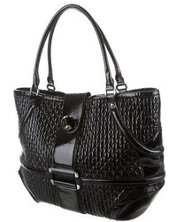 Alexander McQueen Quilted Patent Leather Tote