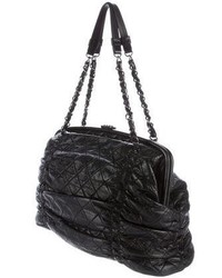 Chanel Quilted Sharpei Frame Tote