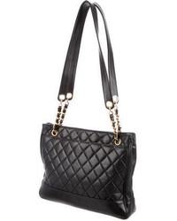 Chanel Quilted Shopper Tote