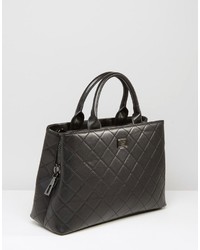 Marc B Quilted Structured Tote Bag