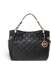 Nobrand Susannah Medium Quilted Leather Tote