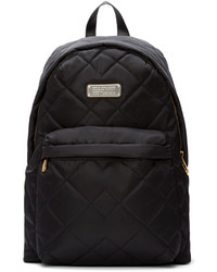 Marc by Marc Jacobs Black Nylon Quilted Crosby Backpack