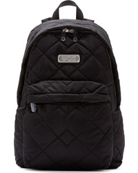 Marc by Marc Jacobs Black Quilted Crowsby Backpack