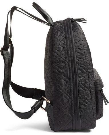 Tory Burch Ella Quilted Nylon Backpack Black, $295 | Nordstrom | Lookastic