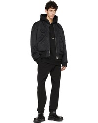 Wooyoungmi Black Nylon Jacket