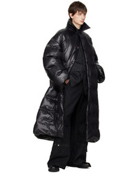 EGONlab Black Shiny Puffer Jacket