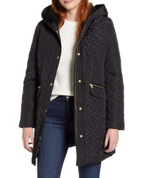 Cole Haan Signature Cole Haan Faux Water Resistant Quilted Coat