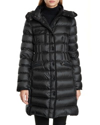 Moncler Hermine Quilted Down Puffer Coat