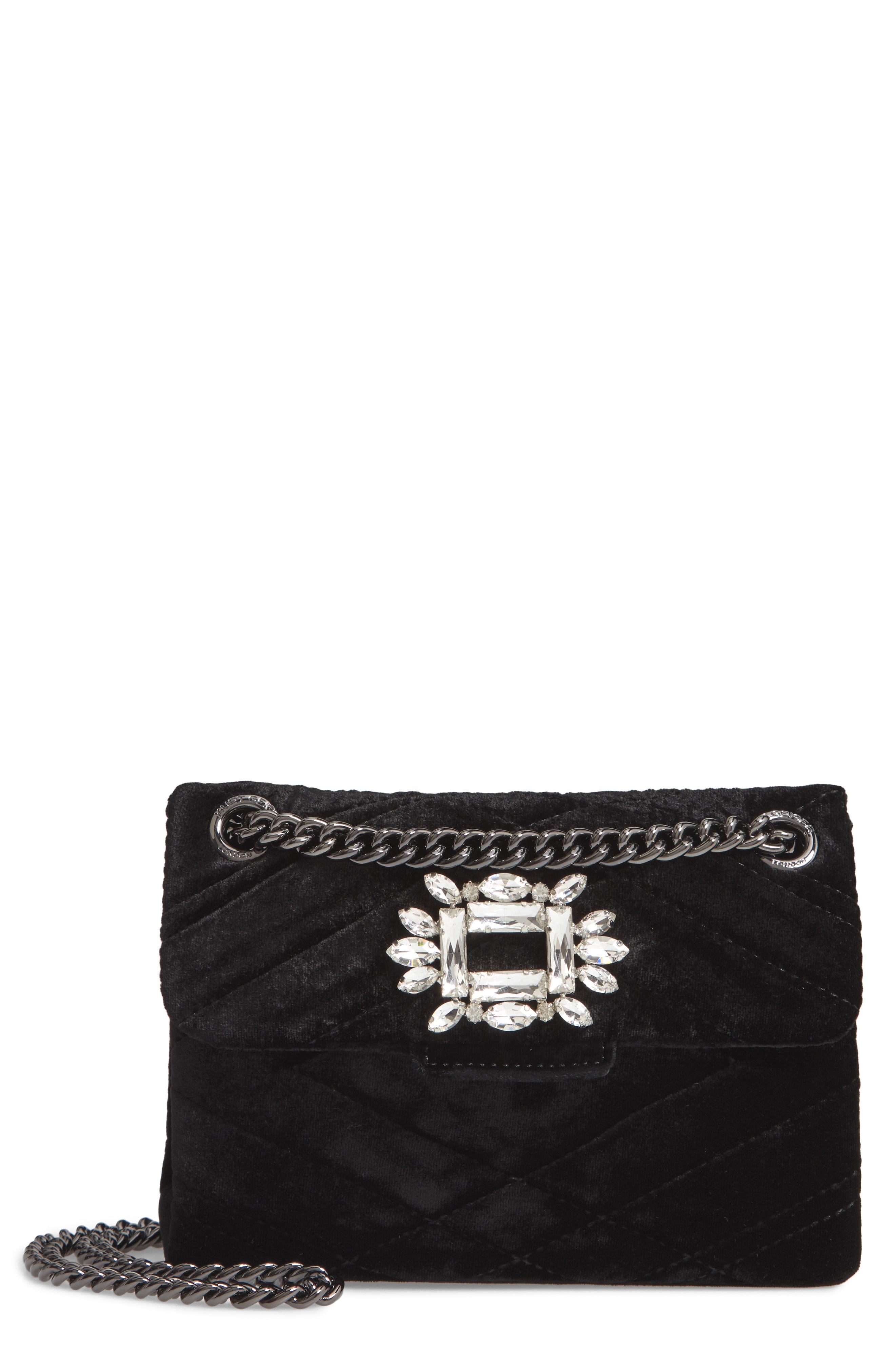 Kurt Geiger London Mini Mayfair Velvet Crossbody Bag, $119 | Nordstrom ...