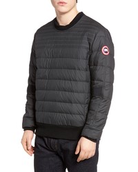 Canada Goose Albanny Regular Fit Water Resistant Down Shirt In Black At Nordstrom