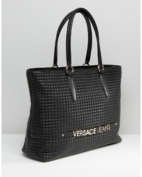 Versace Jeans Quilted Tote Bag