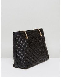 Love Moschino Quilted Shopper With Logo