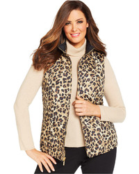 Charter Club Plus Size Reversible Quilted Vest
