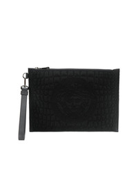 Versace Quilted Medusa Clutch