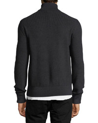 Tom Ford Quilted Zip Front Cardigan
